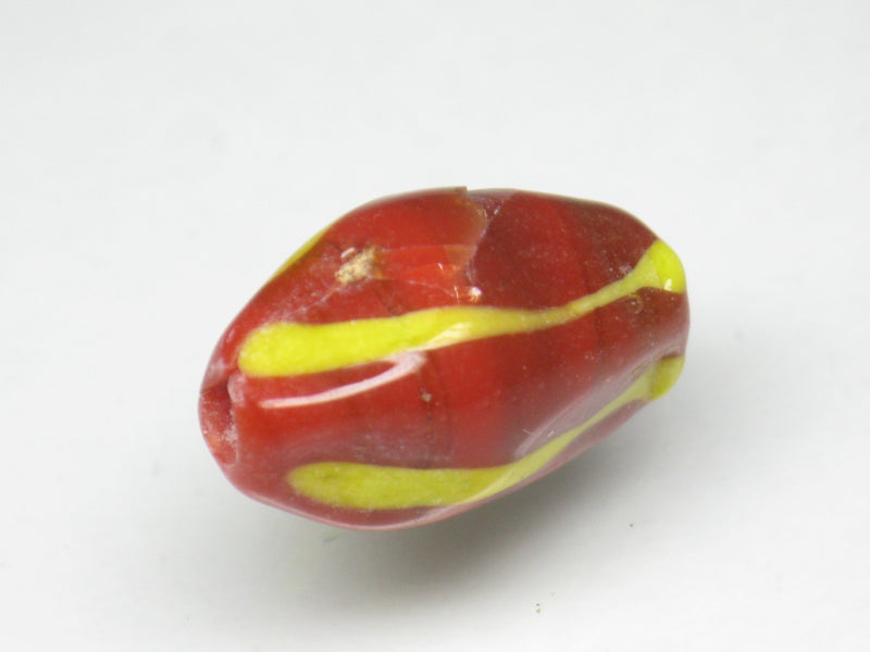 TOKO-BEADS AG926S-51 Glass bead 12~13mm AG926S-51 柄付ひし形とんぼ玉 12~13mm Asian bead & African bead  Handmade,Lampeork,bead,asia,india,ethnic,parts,accessory,beads とんぼ玉,ビーズ,トンボ玉,アジア,インド,エスニック,手作り,パーツ,アクセサリー
