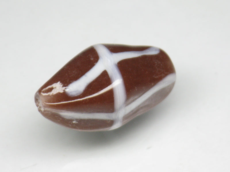TOKO-BEADS AG926S-56 Glass bead 12~13mm AG926S-56 柄付ひし形とんぼ玉 12~13mm Asian bead & African bead  Handmade,Lampeork,bead,asia,india,ethnic,parts,accessory,beads とんぼ玉,ビーズ,トンボ玉,アジア,インド,エスニック,手作り,パーツ,アクセサリー