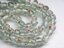 TOKO-BEADS AG927-60N Glass bead (strand) 7.5~8.5mm AG927-60N スポット柄とんぼ玉（連） 7.5~8.5mm Asian bead & African bead  Handmade,Lampeork,bead,asia,india,ethnic,parts,accessory,beads とんぼ玉,ビーズ,トンボ玉,アジア,インド,エスニック,手作り,パーツ,アクセサリー