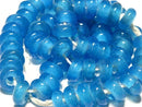 TOKO-BEADS AG933N-12 Glass bead (strand) 11~12mm AG933N-12 リング型ビーズ（連） 11~12mm Asian bead & African bead  Handmade,Lampeork,bead,asia,india,ethnic,parts,accessory,beads とんぼ玉,ビーズ,トンボ玉,アジア,インド,エスニック,手作り,パーツ,アクセサリー