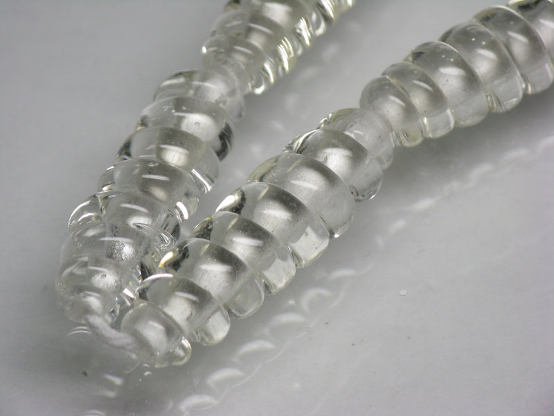TOKO-BEADS AG934N-85 Glass bead (strand) 7.5~8mm AG934N-85 トゥイストビーズ（連） 7.5~8mm Asian bead & African bead  Handmade,Lampeork,bead,asia,india,ethnic,parts,accessory,beads とんぼ玉,ビーズ,トンボ玉,アジア,インド,エスニック,手作り,パーツ,アクセサリー