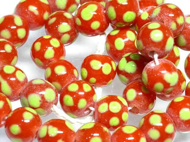 TOKO-BEADS AG935N-57 Glass bead (strand) 12.5~13.5mm AG935N-57 とんぼ玉（連） 12.5~13.5mm Asian bead & African bead  Handmade,Lampeork,bead,asia,india,ethnic,parts,accessory,beads とんぼ玉,ビーズ,トンボ玉,アジア,インド,エスニック,手作り,パーツ,アクセサリー