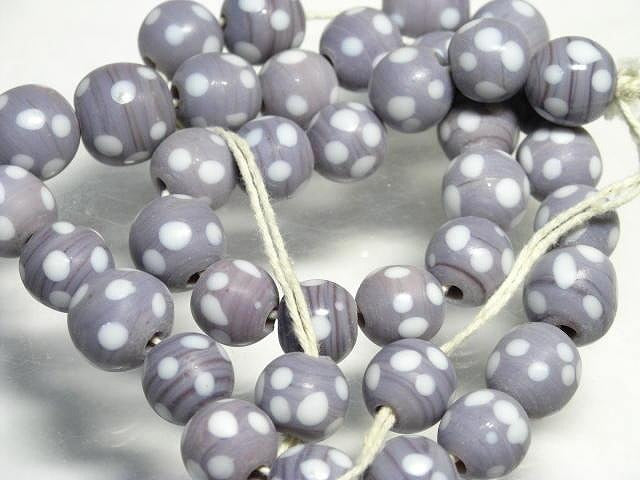 TOKO-BEADS AG935N-58 Glass bead (strand) 12.5~13.5mm AG935N-58 とんぼ玉（連） 12.5~13.5mm Asian bead & African bead  Handmade,Lampeork,bead,asia,india,ethnic,parts,accessory,beads とんぼ玉,ビーズ,トンボ玉,アジア,インド,エスニック,手作り,パーツ,アクセサリー