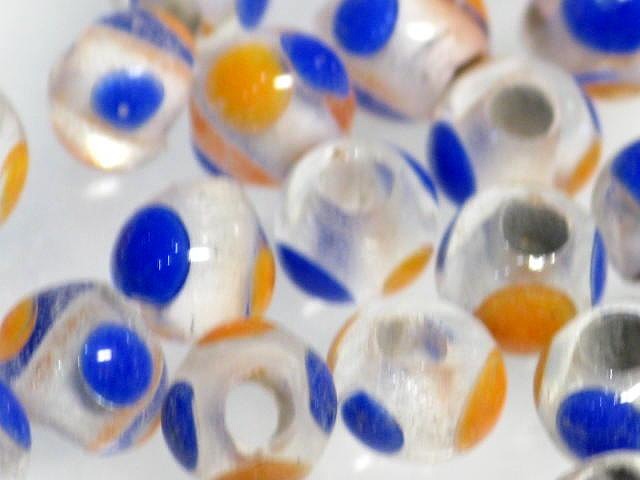 TOKO-BEADS AG935S-48 Glass bead 5.5~6mm AG935S-48 微小とんぼ玉 5.5~6mm Asian bead & African bead  Handmade,Lampeork,bead,asia,india,ethnic,parts,accessory,beads とんぼ玉,ビーズ,トンボ玉,アジア,インド,エスニック,手作り,パーツ,アクセサリー