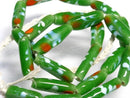 TOKO-BEADS AG936N-03 Glass bead (strand) 6.5mm AG936N-03 フラワービーズ（連） 6.5mm Asian bead & African bead  Handmade,Lampeork,bead,asia,india,ethnic,parts,accessory,beads とんぼ玉,ビーズ,トンボ玉,アジア,インド,エスニック,手作り,パーツ,アクセサリー