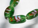 TOKO-BEADS AG936-06N Glass bead (strand) 7~8mm AG936-06N フラワービーズ（連） 7~8mm Asian bead & African bead  Handmade,Lampeork,bead,asia,india,ethnic,parts,accessory,beads とんぼ玉,ビーズ,トンボ玉,アジア,インド,エスニック,手作り,パーツ,アクセサリー