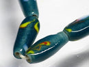 TOKO-BEADS AG936-07N Glass bead (strand) 8mm AG936-07N フラワービーズ（連） 8mm Asian bead & African bead  Handmade,Lampeork,bead,asia,india,ethnic,parts,accessory,beads とんぼ玉,ビーズ,トンボ玉,アジア,インド,エスニック,手作り,パーツ,アクセサリー