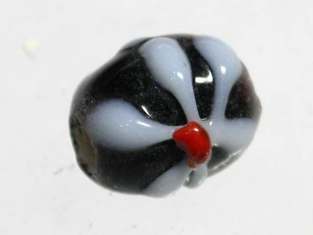 TOKO-BEADS AG936S-39 Glass bead 8.5mm AG936S-39 フラワービーズ 8.5mm Asian bead & African bead  Handmade,Lampeork,bead,asia,india,ethnic,parts,accessory,beads とんぼ玉,ビーズ,トンボ玉,アジア,インド,エスニック,手作り,パーツ,アクセサリー