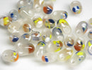 TOKO-BEADS | TOKO-BEADS |AG939-03S しずく型ビーズ 8~12mm | TOKO-BEADS |AG939-03S Teardrop glass bead 8~12mm Asian bead & African bead  Handmade,Lampeork,bead,asia,india,ethnic,parts,accessory,beads とんぼ玉,ビーズ,トンボ玉,アジア,インド,エスニック,手作り,パーツ,アクセサリー
