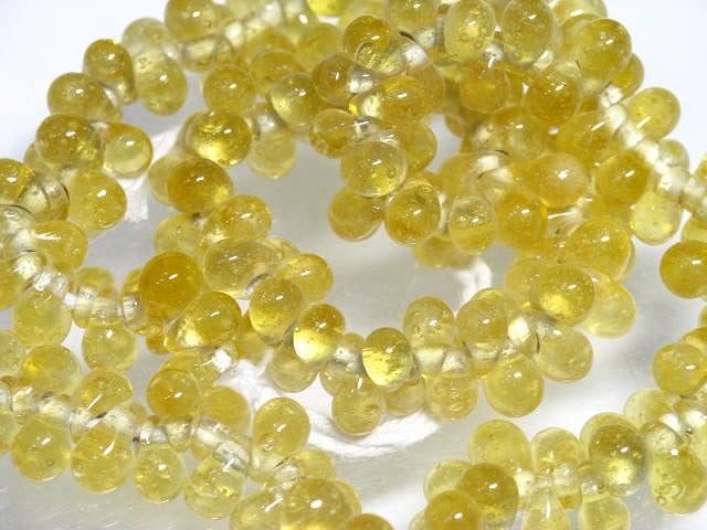 TOKO-BEADS AG939N-08 Glass bead (strand) 8~12mm AG939N-08 しずく型ビーズ（連） 8~12mm Asian bead & African bead  Handmade,Lampeork,bead,asia,india,ethnic,parts,accessory,beads とんぼ玉,ビーズ,トンボ玉,アジア,インド,エスニック,手作り,パーツ,アクセサリー