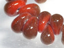 TOKO-BEADS | TOKO-BEADS |AG939-12N しずく型ビーズ（連） 8~12mm | TOKO-BEADS |AG939-12N Teardrop glass bead (strand) 8~12mm Asian bead & African bead  Handmade,Lampeork,bead,asia,india,ethnic,parts,accessory,beads とんぼ玉,ビーズ,トンボ玉,アジア,インド,エスニック,手作り,パーツ,アクセサリー