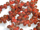 TOKO-BEADS AG939N-12 Glass bead (strand) 8~12mm AG939N-12 しずく型ビーズ（連） 8~12mm Asian bead & African bead  Handmade,Lampeork,bead,asia,india,ethnic,parts,accessory,beads とんぼ玉,ビーズ,トンボ玉,アジア,インド,エスニック,手作り,パーツ,アクセサリー