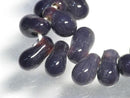 TOKO-BEADS | TOKO-BEADS |AG939-14N しずく型ビーズ（連） 8~12mm | TOKO-BEADS |AG939-14N Teardrop glass bead (strand) 8~12mm Asian bead & African bead  Handmade,Lampeork,bead,asia,india,ethnic,parts,accessory,beads とんぼ玉,ビーズ,トンボ玉,アジア,インド,エスニック,手作り,パーツ,アクセサリー