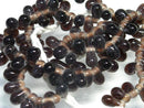 TOKO-BEADS AG939N-15 Glass bead (strand) 8~12mm AG939N-15 しずく型ビーズ（連） 8~12mm Asian bead & African bead  Handmade,Lampeork,bead,asia,india,ethnic,parts,accessory,beads とんぼ玉,ビーズ,トンボ玉,アジア,インド,エスニック,手作り,パーツ,アクセサリー