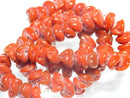 TOKO-BEADS AG939N-22 Glass bead (strand) 10mm AG939N-22 ビッグウェイブビーズ（連） 10mm Asian bead & African bead  Handmade,Lampeork,bead,asia,india,ethnic,parts,accessory,beads とんぼ玉,ビーズ,トンボ玉,アジア,インド,エスニック,手作り,パーツ,アクセサリー