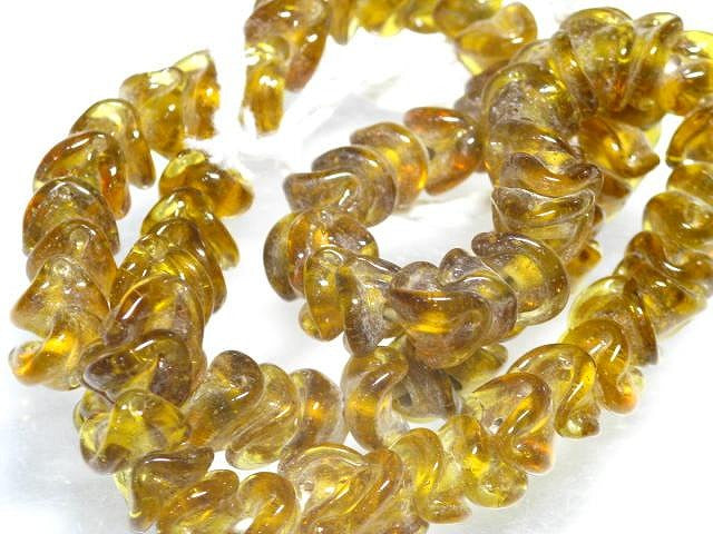 TOKO-BEADS AG939N-23 Glass bead (strand) 10mm AG939N-23 ビッグウェイブビーズ（連） 10mm Asian bead & African bead  Handmade,Lampeork,bead,asia,india,ethnic,parts,accessory,beads とんぼ玉,ビーズ,トンボ玉,アジア,インド,エスニック,手作り,パーツ,アクセサリー