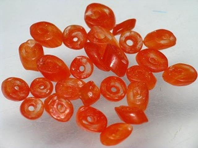 TOKO-BEADS AG940-43 Glass Seed bead (3g) 5mm AG940-43 サザレ風シードビーズ（３ｇ） 5mm Asian bead & African bead  Handmade,Lampeork,bead,asia,india,ethnic,parts,accessory,beads とんぼ玉,ビーズ,トンボ玉,アジア,インド,エスニック,手作り,パーツ,アクセサリー