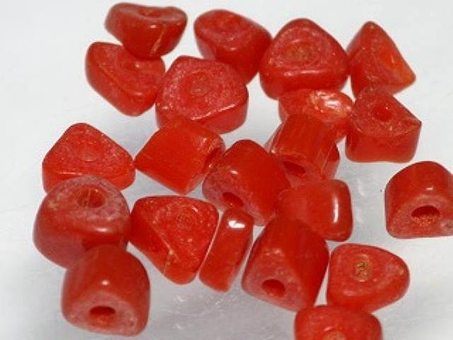 TOKO-BEADS AG940-45 Glass Seed bead (3g) 6mm AG940-45 サザレ風シードビーズ（３ｇ） 6mm Asian bead & African bead  Handmade,Lampeork,bead,asia,india,ethnic,parts,accessory,beads とんぼ玉,ビーズ,トンボ玉,アジア,インド,エスニック,手作り,パーツ,アクセサリー