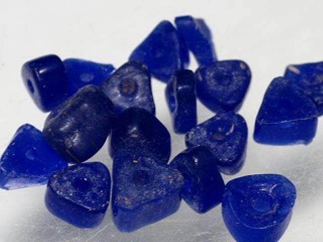 TOKO-BEADS AG940-65 Glass Seed bead (3g) 7mm AG940-65 サザレ風シードビーズ（３ｇ） 7mm Asian bead & African bead  Handmade,Lampeork,bead,asia,india,ethnic,parts,accessory,beads とんぼ玉,ビーズ,トンボ玉,アジア,インド,エスニック,手作り,パーツ,アクセサリー