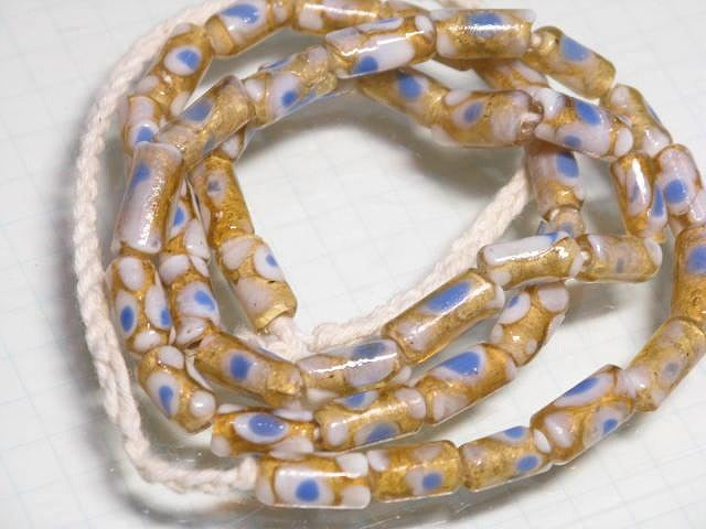 TOKO-BEADS AG941N-37 Glass bead (strand) 5mm AG941N-37 とんぼ玉（連） 5mm Asian bead & African bead  Handmade,Lampeork,bead,asia,india,ethnic,parts,accessory,beads とんぼ玉,ビーズ,トンボ玉,アジア,インド,エスニック,手作り,パーツ,アクセサリー