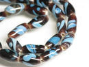 TOKO-BEADS AG941-67N Glass bead (Strand) 6~7.5mm AG941-67N とんぼ玉（連） 6~7.5mm Asian bead & African bead  Handmade,Lampeork,bead,asia,india,ethnic,parts,accessory,beads とんぼ玉,ビーズ,トンボ玉,アジア,インド,エスニック,手作り,パーツ,アクセサリー