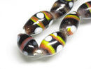 TOKO-BEADS AG941-68N Glass bead (Strand) 7~8mm AG941-68N とんぼ玉（連） 7~8mm Asian bead & African bead  Handmade,Lampeork,bead,asia,india,ethnic,parts,accessory,beads とんぼ玉,ビーズ,トンボ玉,アジア,インド,エスニック,手作り,パーツ,アクセサリー