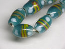 TOKO-BEADS AG941-74N Glass bead (Strand) 8~8.5mm AG941-74N とんぼ玉（連） 8~8.5mm Asian bead & African bead  Handmade,Lampeork,bead,asia,india,ethnic,parts,accessory,beads とんぼ玉,ビーズ,トンボ玉,アジア,インド,エスニック,手作り,パーツ,アクセサリー