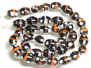 TOKO-BEADS AG941-77N Glass bead (Strand) 6.5~8mm AG941-77N とんぼ玉（連のみ） 6.5~8mm Asian bead & African bead  Handmade,Lampeork,bead,asia,india,ethnic,parts,accessory,beads とんぼ玉,ビーズ,トンボ玉,アジア,インド,エスニック,手作り,パーツ,アクセサリー