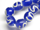 TOKO-BEADS AG942-05N Glass bead (strand) 10~11mm AG942-05N リボン模様のとんぼ玉（連） 10~11mmAG942-05N Glass bead (strand) 10~11mmHandmade,Lampeork,bead,asia,india,ethnic,parts,accessory,beads| TOKO-BEADS |AG942-05N Glass bead (strand) 10~11mm Asian bead & African bead  Handmade,Lampeork,bead,asia,india,ethnic,parts,accessory,beads とんぼ玉,ビーズ,トンボ玉,アジア,インド,エスニック,手作り,パーツ,アクセサリー