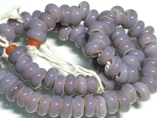 TOKO-BEADS AG942N-72 Glass bead (strand) 11mm AG942N-72 リング型ビーズ（連） 11mm Asian bead & African bead  Handmade,Lampeork,bead,asia,india,ethnic,parts,accessory,beads とんぼ玉,ビーズ,トンボ玉,アジア,インド,エスニック,手作り,パーツ,アクセサリー