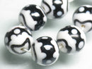 TOKO-BEADS AG942-80N Glass bead (strand) 14~15mm AG942-80N とんぼ玉（連） 14~15mm Asian bead & African bead  Handmade,Lampeork,bead,asia,india,ethnic,parts,accessory,beads とんぼ玉,ビーズ,トンボ玉,アジア,インド,エスニック,手作り,パーツ,アクセサリー