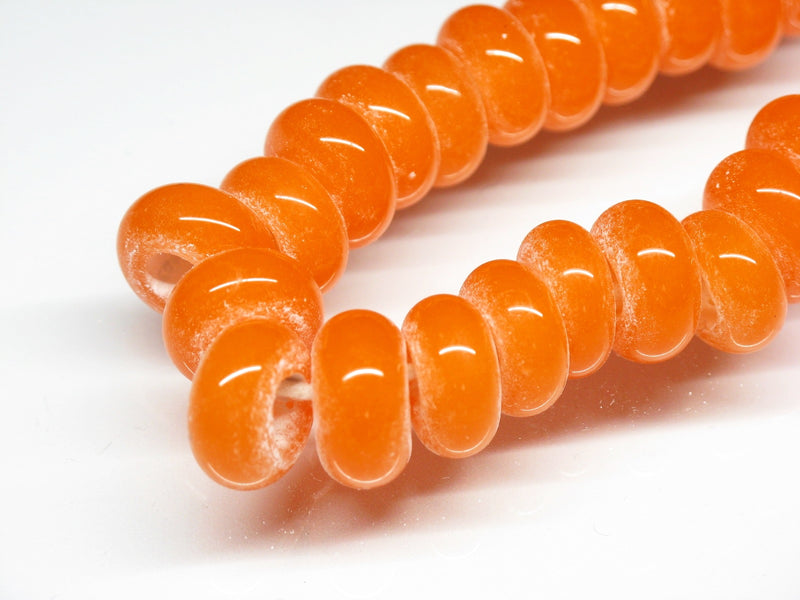 TOKO-BEADS AG942N-74 Glass bead (strand) 11mm AG942N-74 リング型ビーズ（連） 11mm Asian bead & African bead  Handmade,Lampeork,bead,asia,india,ethnic,parts,accessory,beads とんぼ玉,ビーズ,トンボ玉,アジア,インド,エスニック,手作り,パーツ,アクセサリー