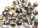 TOKO-BEADS | TOKO-BEADS |AG943-06S とんぼ玉（連） 7.5~9.5mm | TOKO-BEADS |AG943-06S Glass bead (strand) 7.5~9.5mm Asian bead & African bead  Handmade,Lampeork,bead,asia,india,ethnic,parts,accessory,beads とんぼ玉,ビーズ,トンボ玉,アジア,インド,エスニック,手作り,パーツ,アクセサリー