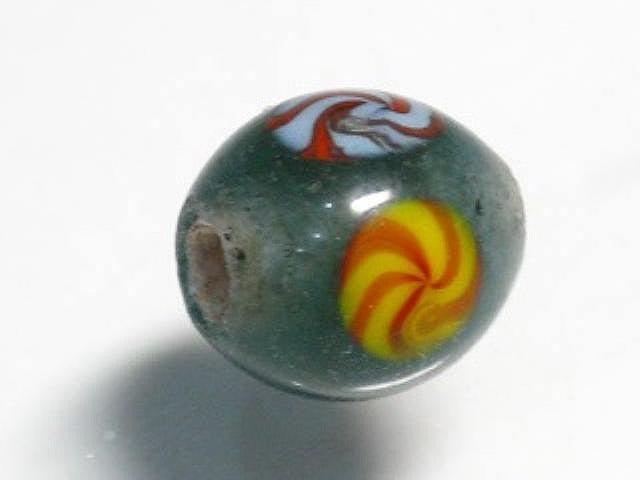 TOKO-BEADS AG943-19S Glass bead 9.5mm AG943-19S とんぼ玉 9.5mm Asian bead & African bead  Handmade,Lampeork,bead,asia,india,ethnic,parts,accessory,beads とんぼ玉,ビーズ,トンボ玉,アジア,インド,エスニック,手作り,パーツ,アクセサリー