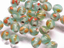 TOKO-BEADS | TOKO-BEADS |AG943-23S とんぼ玉（連） 7~8.5mm | TOKO-BEADS |AG943-23S Glass bead (strand) 7~8.5mm Asian bead & African bead  Handmade,Lampeork,bead,asia,india,ethnic,parts,accessory,beads とんぼ玉,ビーズ,トンボ玉,アジア,インド,エスニック,手作り,パーツ,アクセサリー