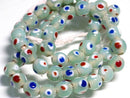 TOKO-BEADS AG943N-30 Glass bead (strand) 9mm AG943N-30 とんぼ玉（連） 9mm Asian bead & African bead  Handmade,Lampeork,bead,asia,india,ethnic,parts,accessory,beads とんぼ玉,ビーズ,トンボ玉,アジア,インド,エスニック,手作り,パーツ,アクセサリー