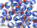 TOKO-BEADS | TOKO-BEADS |AG943-33S とんぼ玉（連） 8~9mm | TOKO-BEADS |AG943-33S Glass bead (strand) 8~9mm Asian bead & African bead  Handmade,Lampeork,bead,asia,india,ethnic,parts,accessory,beads とんぼ玉,ビーズ,トンボ玉,アジア,インド,エスニック,手作り,パーツ,アクセサリー
