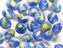 TOKO-BEADS | TOKO-BEADS |AG943-36S とんぼ玉（連） 7.5~8.5mm | TOKO-BEADS |AG943-36S Glass bead (strand) 7.5~8.5mm Asian bead & African bead  Handmade,Lampeork,bead,asia,india,ethnic,parts,accessory,beads とんぼ玉,ビーズ,トンボ玉,アジア,インド,エスニック,手作り,パーツ,アクセサリー