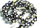 TOKO-BEADS AG943N-52 Glass bead (strand) 8mm AG943N-52 とんぼ玉（連） 8mm Asian bead & African bead  Handmade,Lampeork,bead,asia,india,ethnic,parts,accessory,beads とんぼ玉,ビーズ,トンボ玉,アジア,インド,エスニック,手作り,パーツ,アクセサリー