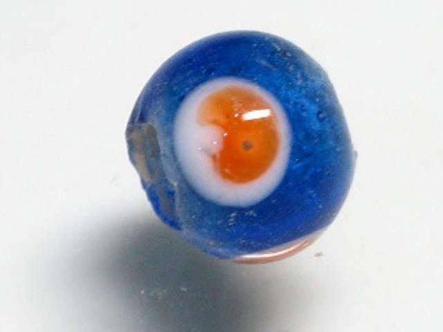 TOKO-BEADS AG943-73S Glass bead 8mm AG943-73S とんぼ玉 8mm Asian bead & African bead  Handmade,Lampeork,bead,asia,india,ethnic,parts,accessory,beads とんぼ玉,ビーズ,トンボ玉,アジア,インド,エスニック,手作り,パーツ,アクセサリー