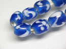 TOKO-BEADS AG943-77N Glass bead (strand) 7.5~8mm AG943-77N とんぼ玉（連） 7.5~8mm Asian bead & African bead  Handmade,Lampeork,bead,asia,india,ethnic,parts,accessory,beads とんぼ玉,ビーズ,トンボ玉,アジア,インド,エスニック,手作り,パーツ,アクセサリー