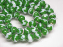 TOKO-BEADS AG943-78N Glass bead (strand) 7.5~8.5mm AG943-78N とんぼ玉（連） 7.5~8.5mm Asian bead & African bead  Handmade,Lampeork,bead,asia,india,ethnic,parts,accessory,beads とんぼ玉,ビーズ,トンボ玉,アジア,インド,エスニック,手作り,パーツ,アクセサリー