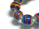 TOKO-BEADS AG943-93N Glass bead (strand) 7.5mm AG943-93N とんぼ玉（連） 7.5mm Asian bead & African bead  Handmade,Lampeork,bead,asia,india,ethnic,parts,accessory,beads とんぼ玉,ビーズ,トンボ玉,アジア,インド,エスニック,手作り,パーツ,アクセサリー