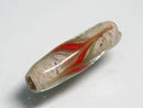 TOKO-BEADS AG944-25S Arrow feather pattern glass bead 7mm AG944-25S 矢羽模様とんぼ玉 7mm Asian bead & African bead  Handmade,Lampeork,bead,asia,india,ethnic,parts,accessory,beads とんぼ玉,ビーズ,トンボ玉,アジア,インド,エスニック,手作り,パーツ,アクセサリー