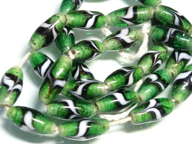 TOKO-BEADS AG944N-26 Glass bead (strand) 7.5mm AG944N-26 とんぼ玉（連） 7.5mm Asian bead & African bead  Handmade,Lampeork,bead,asia,india,ethnic,parts,accessory,beads とんぼ玉,ビーズ,トンボ玉,アジア,インド,エスニック,手作り,パーツ,アクセサリー