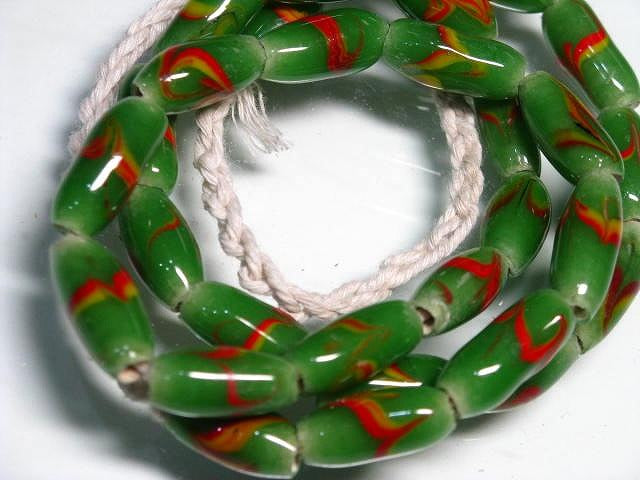 TOKO-BEADS AG944N-28 Glass bead (strand) 7.5mm AG944N-28 とんぼ玉（連） 7.5mm Asian bead & African bead  Handmade,Lampeork,bead,asia,india,ethnic,parts,accessory,beads とんぼ玉,ビーズ,トンボ玉,アジア,インド,エスニック,手作り,パーツ,アクセサリー