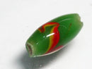 TOKO-BEADS AG944-28S Arrow feather pattern glass bead 7.5mm AG944-28S 矢羽模様とんぼ玉 7.5mm Asian bead & African bead  Handmade,Lampeork,bead,asia,india,ethnic,parts,accessory,beads とんぼ玉,ビーズ,トンボ玉,アジア,インド,エスニック,手作り,パーツ,アクセサリー