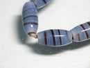 TOKO-BEADS AG944-38N Glass bead (strand) 6.5mm AG944-38N ストライプ柄とんぼ玉（連） 6.5mm Asian bead & African bead  Handmade,Lampeork,bead,asia,india,ethnic,parts,accessory,beads とんぼ玉,ビーズ,トンボ玉,アジア,インド,エスニック,手作り,パーツ,アクセサリー