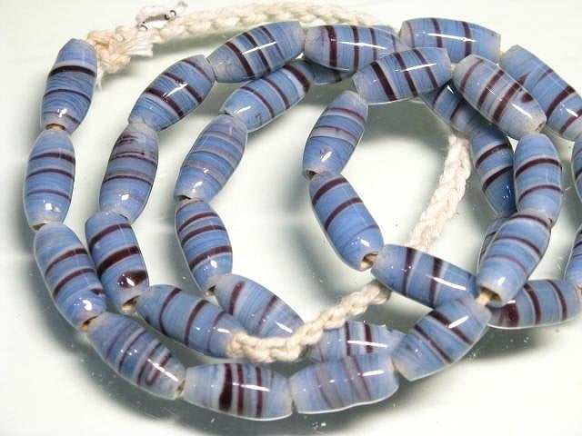 TOKO-BEADS AG944N-38 Glass bead (strand) 6.5mm AG944N-38 とんぼ玉（連） 6.5mm Asian bead & African bead  Handmade,Lampeork,bead,asia,india,ethnic,parts,accessory,beads とんぼ玉,ビーズ,トンボ玉,アジア,インド,エスニック,手作り,パーツ,アクセサリー
