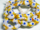 TOKO-BEADS AG944N-42 Glass bead (strand) 8mm AG944N-42 とんぼ玉（連） 8mm Asian bead & African bead  Handmade,Lampeork,bead,asia,india,ethnic,parts,accessory,beads とんぼ玉,ビーズ,トンボ玉,アジア,インド,エスニック,手作り,パーツ,アクセサリー
